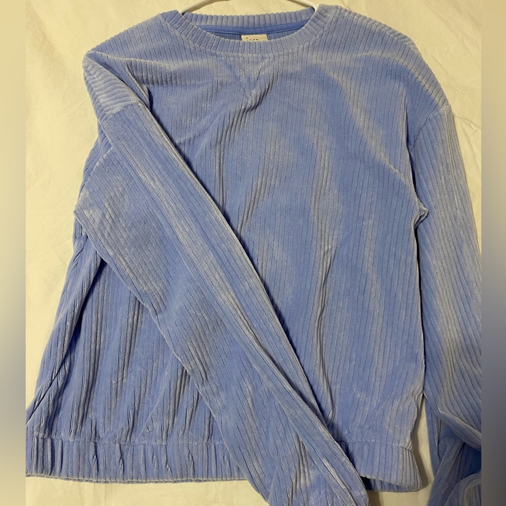 Velvet pullover